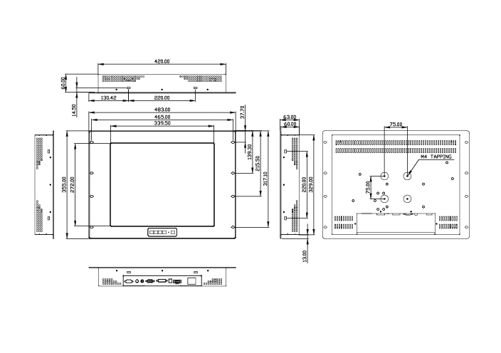 Габариты ADP-1174