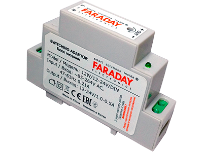 Блок питания Faraday 12W/12-24V/DIN