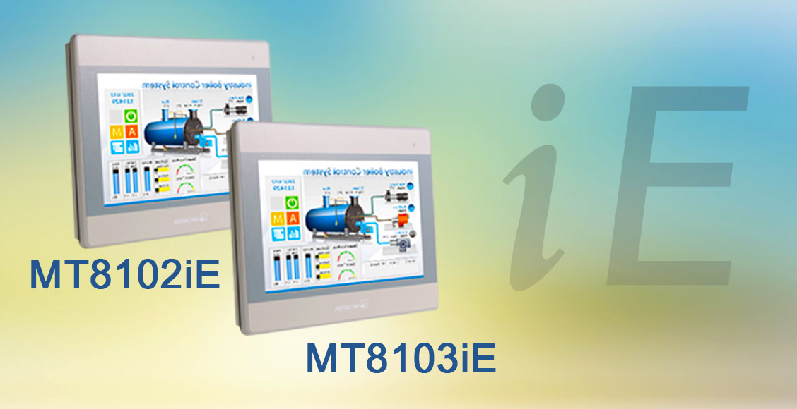 Новые модели HMI от Weintek iE-серии: MT8102iE и MT8103iE