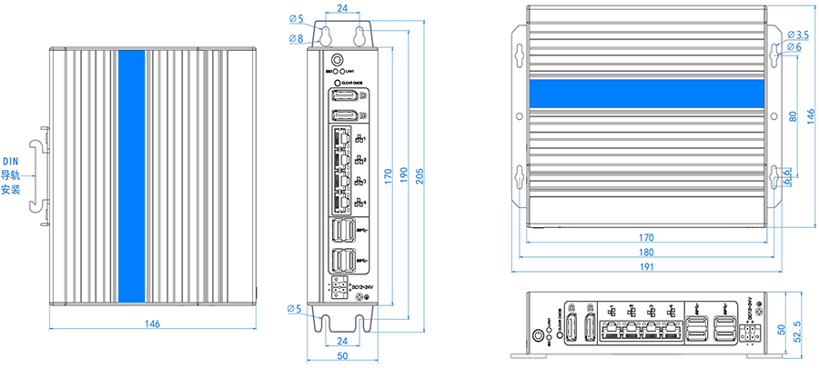 Габариты IFC-BOX-NS53