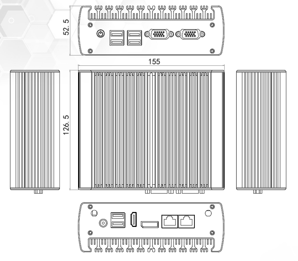 Габариты IFC-BOXI5-7200