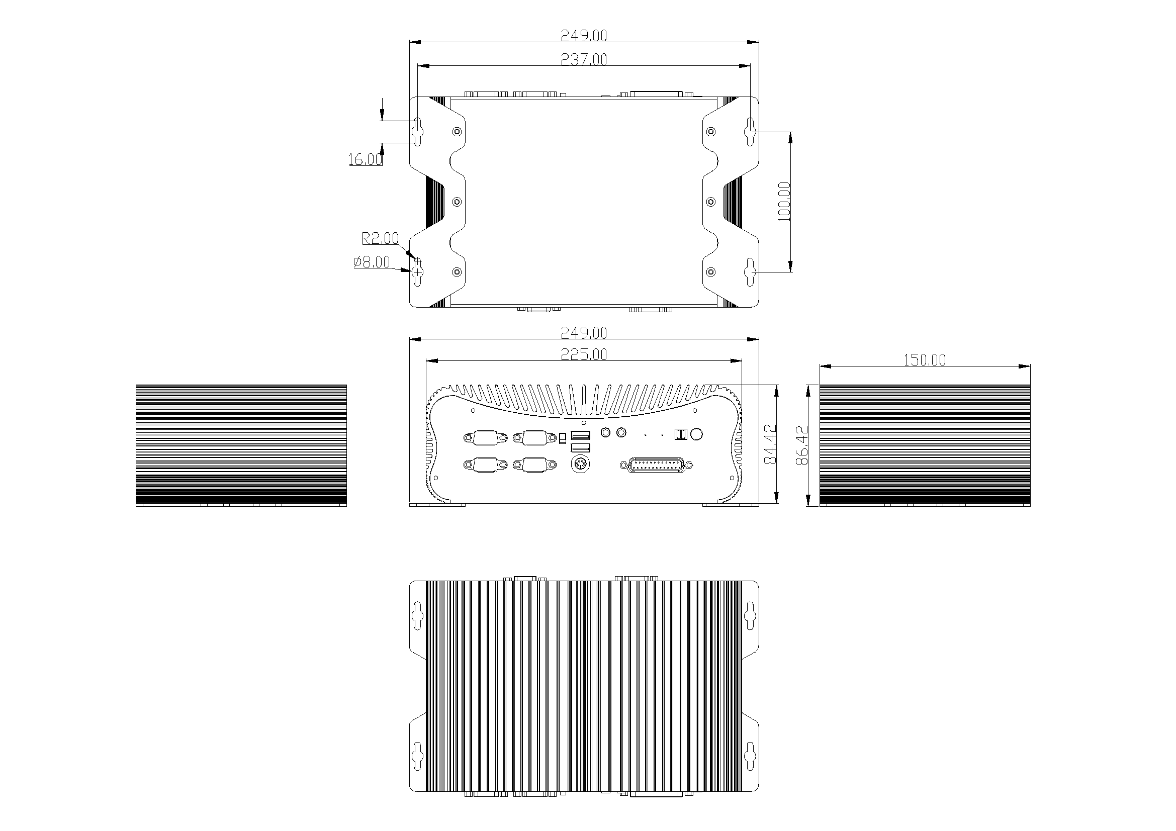 Габариты IFC-BOXi7-1165G7