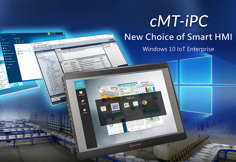 Windows 10 IoT Enterprise в панельных компьютерах cMT-iPC10 и cMT-iPC15