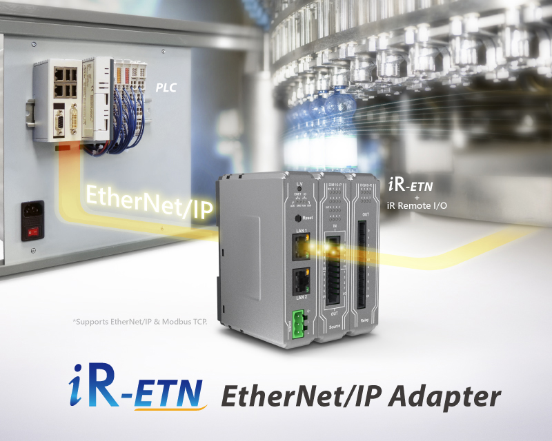 Модуль ввода-вывода Weintek iR-ETN получил поддержку EtherNet/IP