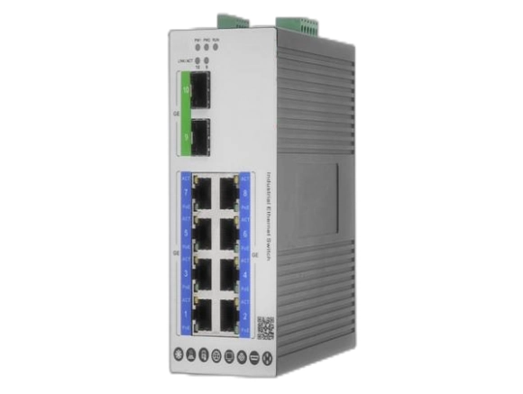 Промышленный коммутатор  MES-1308-2S-L2